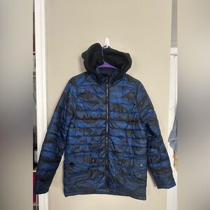 Men's Blue Camouflage Jacket